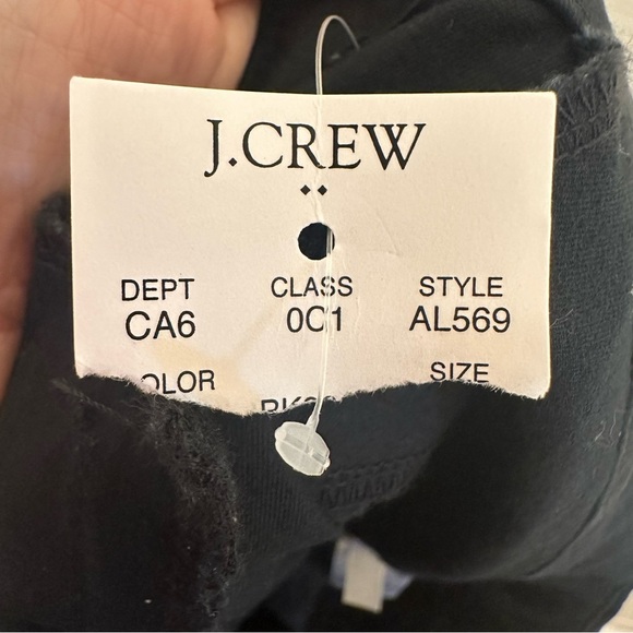 J.Crew Factory Women's Black 9" Frankie Bermuda Chino Short AL569 Size 12 - Picture 7 of 9